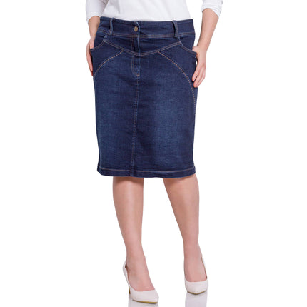 Plus-sizeDenim Skirt